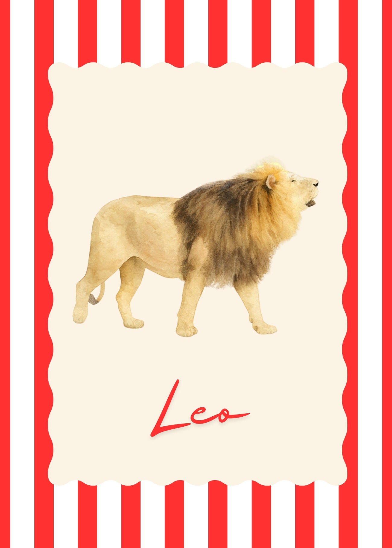 A series of zodiac cards that can be bought from the house of good fortune