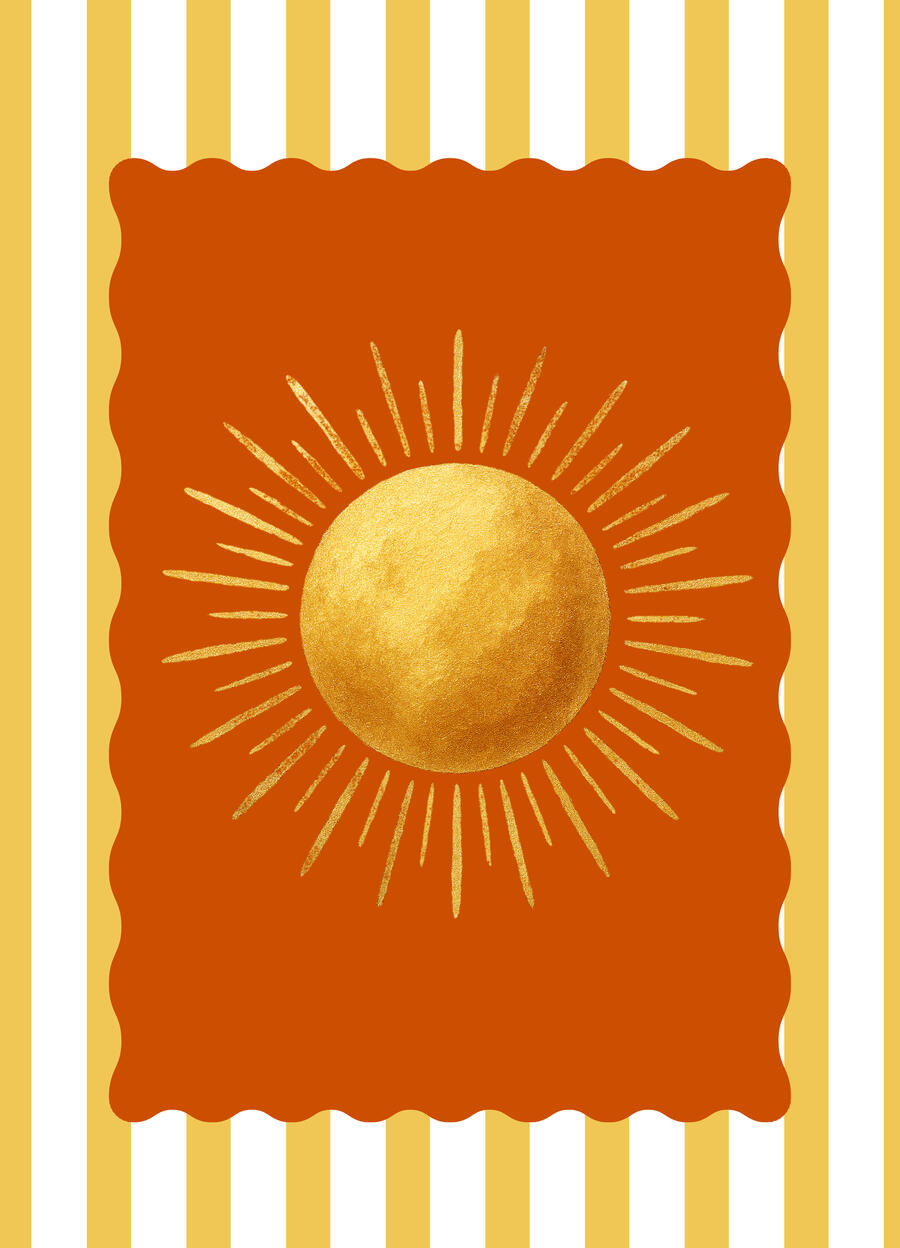 A Golden Sun from The House of Good Fortune